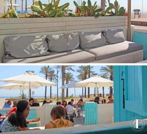 Beach Valencia Luxury A40-13 Apartment With Terrace And Sea Views Extérieur photo