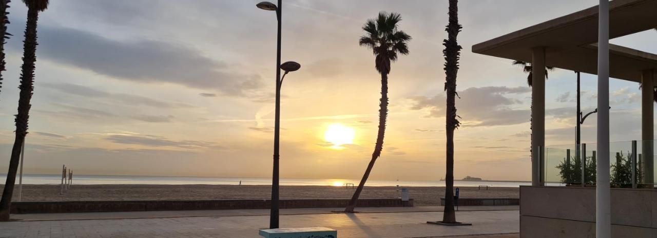Beach Valencia Luxury A40-13 Apartment With Terrace And Sea Views Extérieur photo